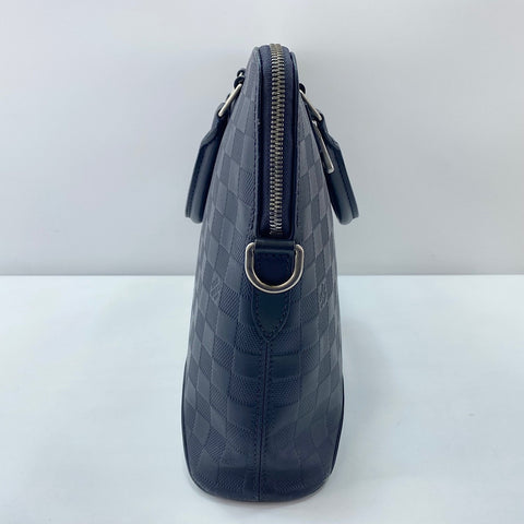 LOUIS VUITTON Avenue Briefcase Handbag Navy WS32547