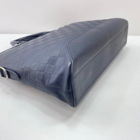 LOUIS VUITTON Avenue Briefcase Handbag Navy WS32547