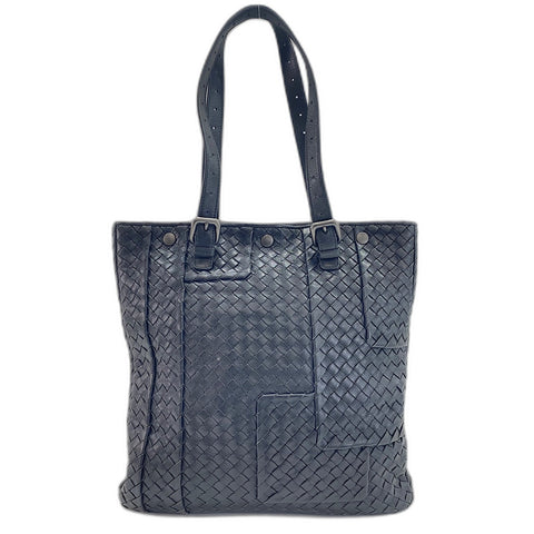 BOTTEGAVENETA INTRECCIATO Tote Bag leather black WS32548