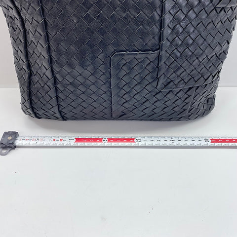 BOTTEGAVENETA INTRECCIATO Tote Bag leather black WS32548