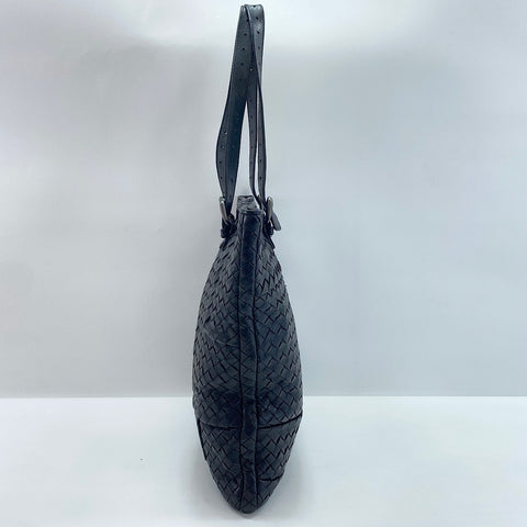 BOTTEGAVENETA INTRECCIATO Tote Bag leather black WS32548