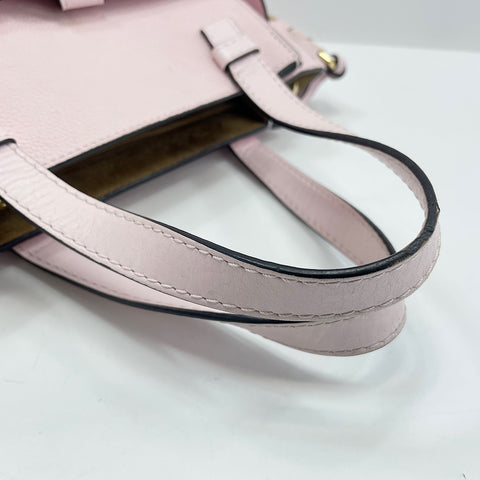 LOEWE Gate 2WAY Handbag leather pink WS32549