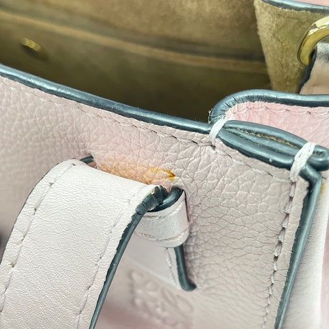 LOEWE Gate 2WAY Handbag leather pink WS32549
