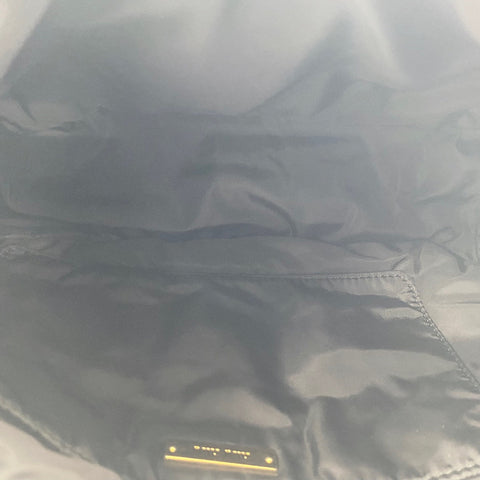 Miu Miu Wonder Matelassé Handbag Nylon black WS32556