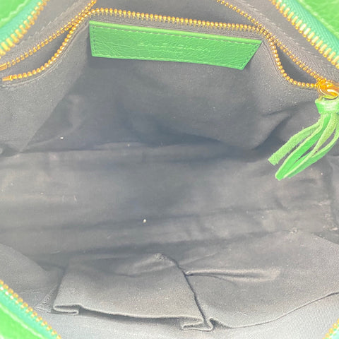 BALENCIAGA Classic City 2WAY Handbag leather green WS32558