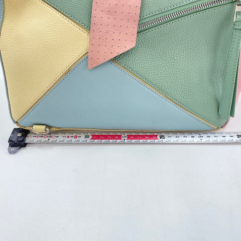 LOEWE Leather Puzzle Bag Medium 2WAY Handbag leather multicolor WS32559