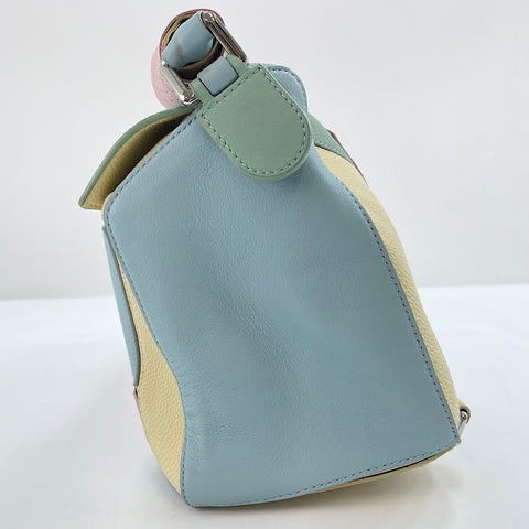 LOEWE Leather Puzzle Bag Medium 2WAY Handbag leather multicolor WS32559