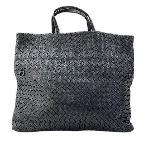 BOTTEGAVENETA INTRECCIATO Tote Bag leather black WS32560