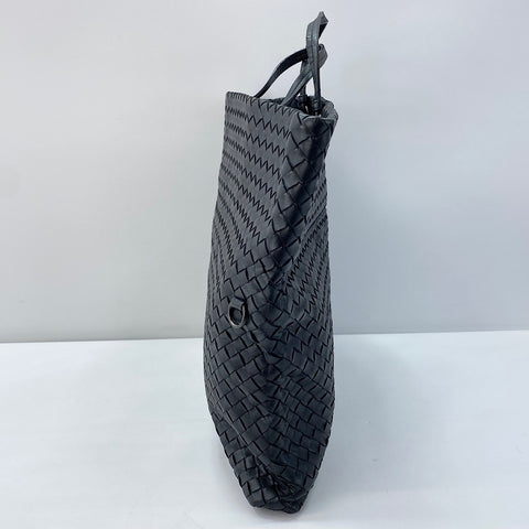 BOTTEGAVENETA INTRECCIATO Tote Bag leather black WS32560