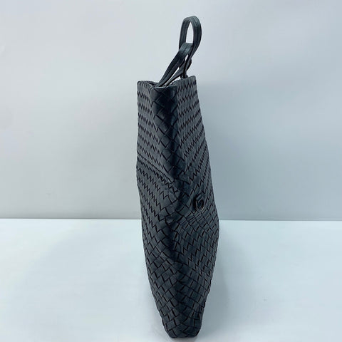 BOTTEGAVENETA INTRECCIATO Tote Bag leather black WS32560