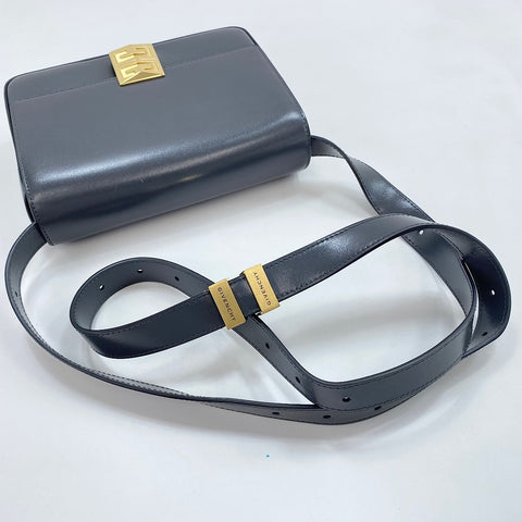 GIVENCHY 4G Shoulder Bag leather gray WS32561