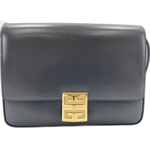 GIVENCHY 4G Shoulder Bag leather gray WS32561