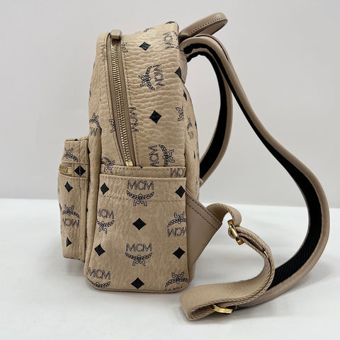 MCM Visest Classic Rabbit Backpack Â· Daypack leather beige WS32562