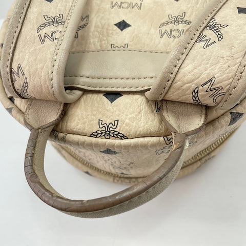 MCM Backpack Â· Daypack leather beige WS32563