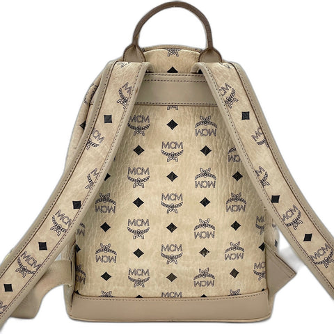 MCM Backpack Â· Daypack leather beige WS32563
