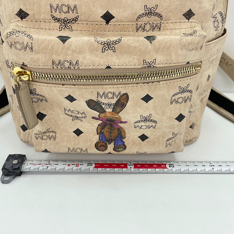 MCM Backpack Â· Daypack leather beige WS32563