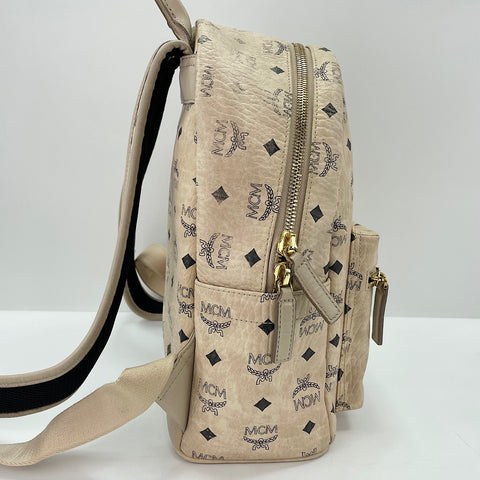 MCM Backpack Â· Daypack leather beige WS32563