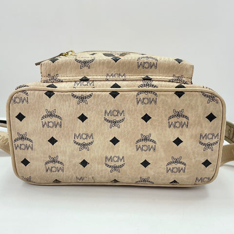 MCM Backpack Â· Daypack leather beige WS32563