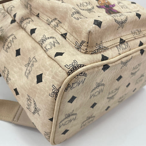 MCM Backpack Â· Daypack leather beige WS32563