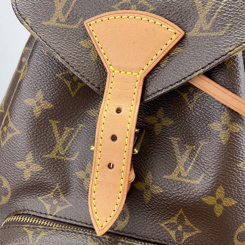 LOUIS VUITTON Montsouris MM Backpack Â· Daypack Brown WS32565