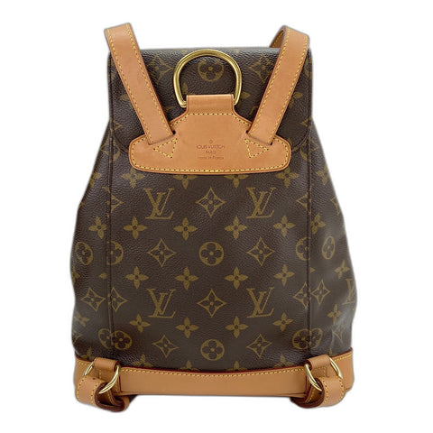 LOUIS VUITTON Montsouris MM Backpack Â· Daypack Brown WS32565