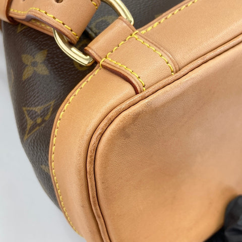 LOUIS VUITTON Montsouris MM Backpack Â· Daypack Brown WS32565