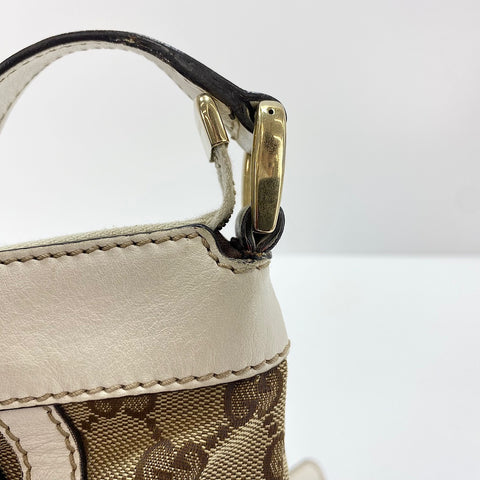 GUCCI Abbey line Shoulder Bag beige WS32568