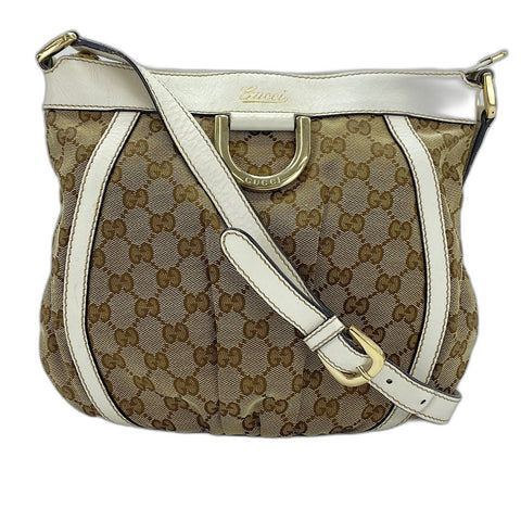 GUCCI Abbey line Shoulder Bag beige WS32568