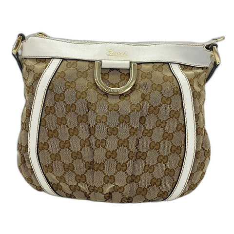 GUCCI Abbey line Shoulder Bag beige WS32568