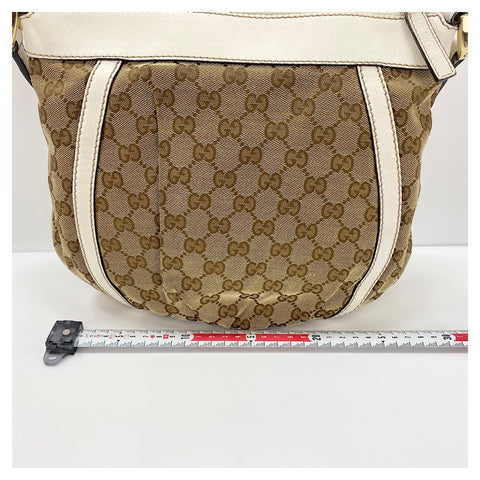 GUCCI Abbey line Shoulder Bag beige WS32568