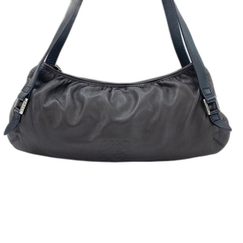 LOEWE Shoulder Bag leather Brown WS32571