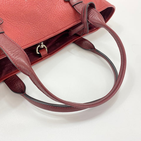 LOEWE Heritage Handbag leather Red WS32575