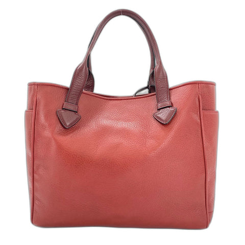 LOEWE Heritage Handbag leather Red WS32575