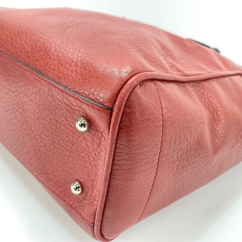 LOEWE Heritage Handbag leather Red WS32575