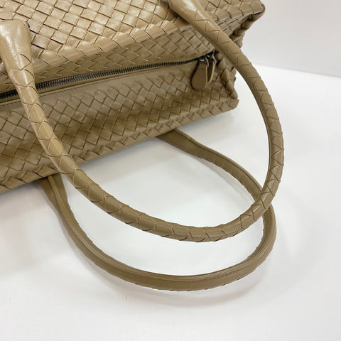 BOTTEGAVENETA INTRECCIATO Handbag leather beige WS32579