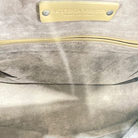 BOTTEGAVENETA INTRECCIATO Handbag leather beige WS32579