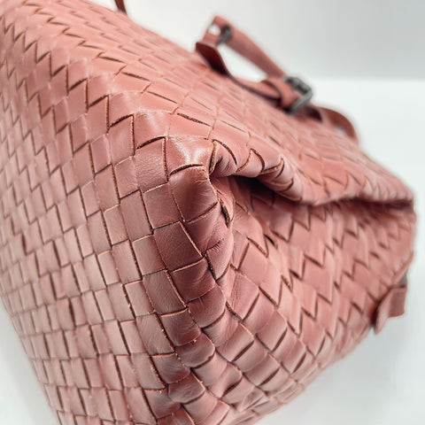 BOTTEGAVENETA INTRECCIATO Handbag leather Red WS32580