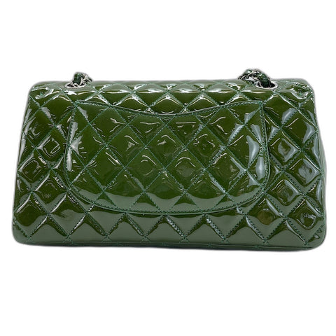 CHANEL Matrasse 25 Shoulder Bag enamel green WS32581