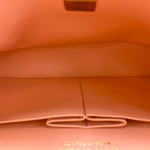 CHANEL Matrasse 23 Shoulder Bag lambskin pink WS32583