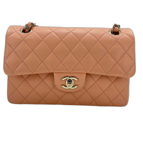 CHANEL Matelasse 23 Shoulder Bag lambskin pink WS32583