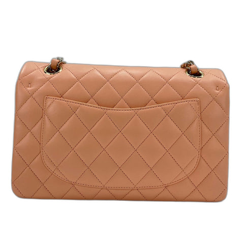 CHANEL Matrasse 23 Shoulder Bag lambskin pink WS32583