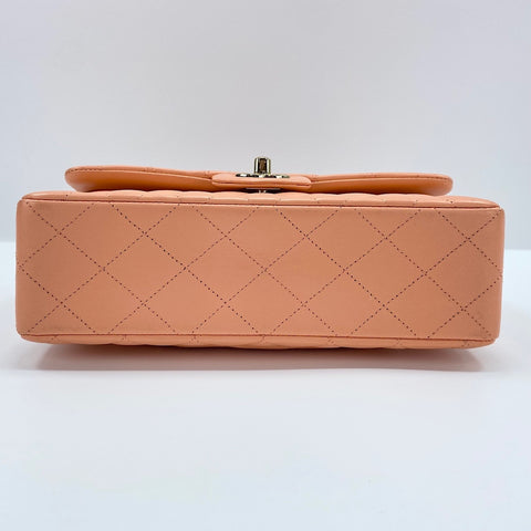CHANEL Matrasse 23 Shoulder Bag lambskin pink WS32583