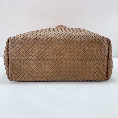 BOTTEGAVENETA INTRECCIATO Tote Bag leather Brown WS32584