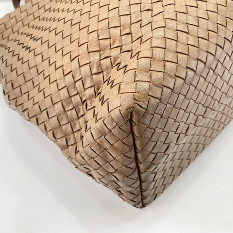 BOTTEGAVENETA INTRECCIATO Tote Bag leather Brown WS32584