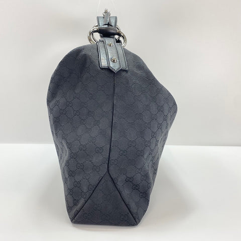 GUCCI Horsebit Shoulder Bag black WS32589
