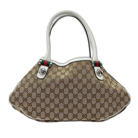 GUCCI Sherry line Shoulder Bag beige WS32597
