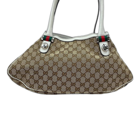 GUCCI Sherry line Shoulder Bag beige WS32597