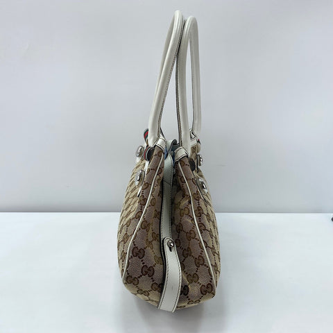 GUCCI Sherry line Shoulder Bag beige WS32597