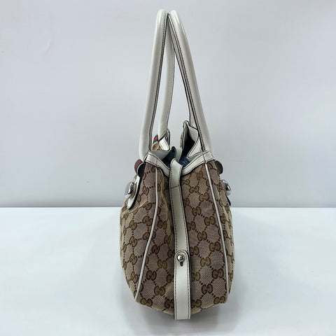 GUCCI Sherry line Shoulder Bag beige WS32597