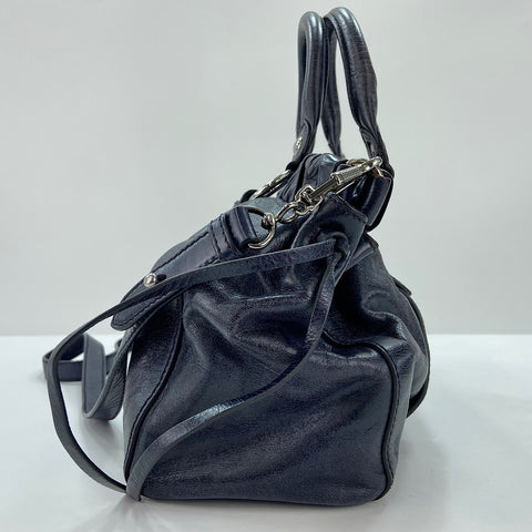 Miu Miu 2WAY Handbag leather black WS32599